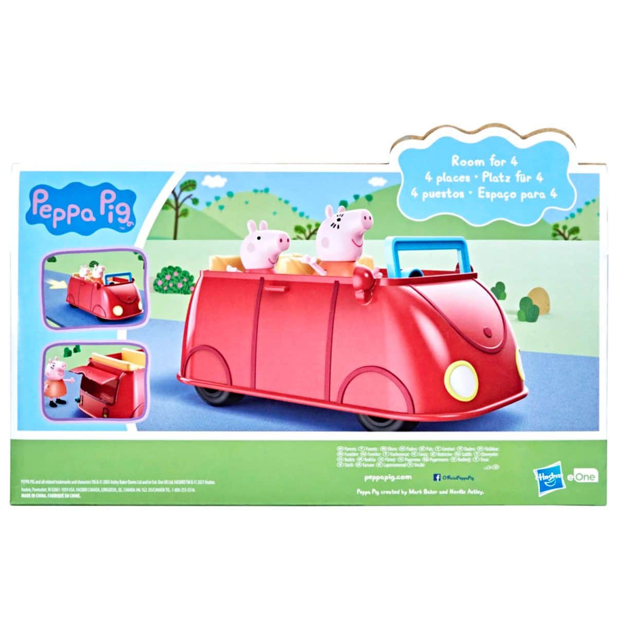 Set de Figuras Peppa Pig con Vehículo y Accesorios - 001